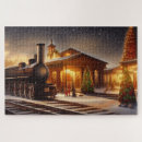 Search for locomotive puzzles Vintage