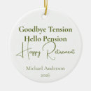 Search for goodbye christmas tree decorations Goodbye tension hello pension