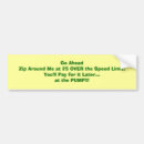Search for speed limit bumper stickers Humor
