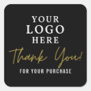 Search for thank you insert stickers Black and white