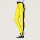 Search for yellow stripe leggings Yellow and black