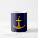 Search for gold anchor mugs Ship