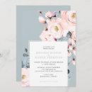 Search for dusty blue and blush wedding invitations Elegant