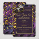 Search for new years eve masquerade ball invitations Gold