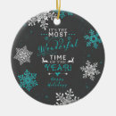 Search for most wonderful time christmas tree decorations Snow