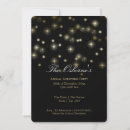 Search for star christmas invitations Black
