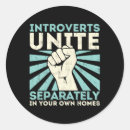 Search for separation stickers Introverts unite