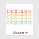 Search for chocolate kiss stickers Chocoholic