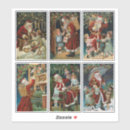 Search for old world stickers Father christmas