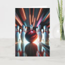 Search for bowling pins cards Red