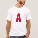 Search for bold letters tshirts Initial