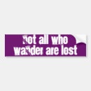 Search for backpacking bumper stickers Wander