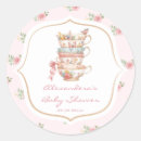 Search for teacup stickers Pink floral