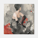Search for glamour magnets Black dress
