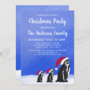 Search for penguin seasonal invitations Snowflakes