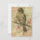 Search for sparrows invitations Vintage