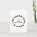 Search for happy anniversary cards Work