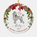 Search for red poodle christmas tree decorations Pet