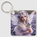 Search for violets key rings Purple violet