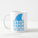 Search for daddy shark mugs Father