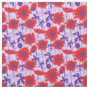 Search for red and purple fabric Flowers