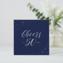 Search for cheers to 50 years birthday invitations Modern