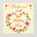 Search for surprise 85th birthday invitations For her