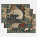 Search for vintage style wrapping paper William morris style