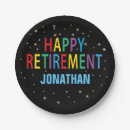 Search for happy retirement plates Colourful