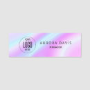 Search for holographic name tags Pastel