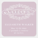 Search for welcome baby girl stickers Blush pink