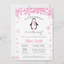 Search for girl penguin invitations Snowflake