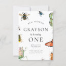Search for bug kid invitations Watercolor