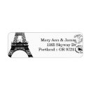 Search for postcard return address labels France