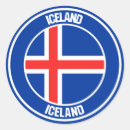 Search for iceland round stickers Travel