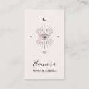 Search for psychic medium business cards New age