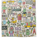 Search for back to school shower curtains Abstract