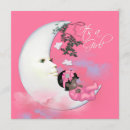 Search for adorable baby girl shower invitations Moon