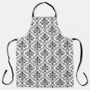 Search for damask design aprons Illustration