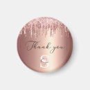 Search for monogram thank magnets Minimalist