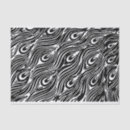 Search for white feather tissue paper Black and white