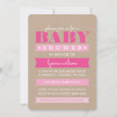 Search for pink and white baby shower invitations Trendy