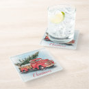 Search for vintage truck coasters Christmas tree
