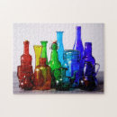 Search for bottles puzzles Glass