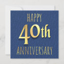 Search for 40th anniversary cards Modern