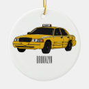 Search for taxi cab christmas tree decorations Vehicle