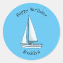 Search for cartoon boat stickers Sailboat