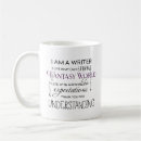 Search for i am a writer mugs Funny