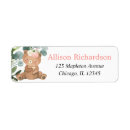 Search for teddy bear return address labels Stuffed animal