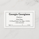 Search for triple business cards Clean